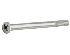 1 Bout M6x80 mm glans nikkel