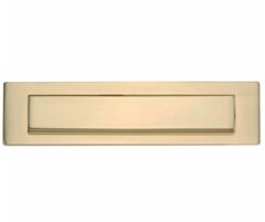 Briefplaat rechthoekig Mi Satori messing PVD