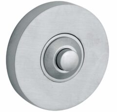 Beldrukker Vivo mat chroom