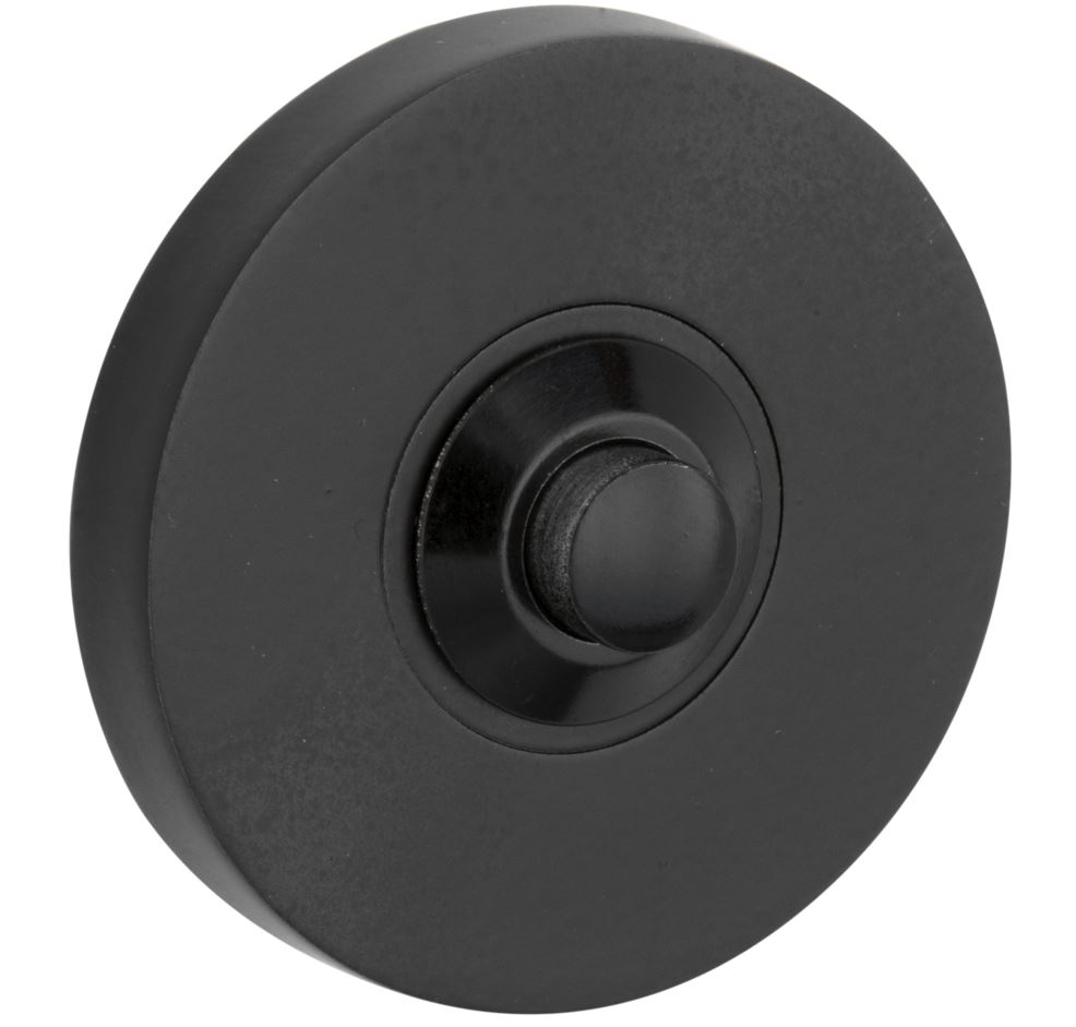 Beldrukker Vivo mat zwart