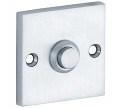 Beldrukker Bauhaus mat chroom