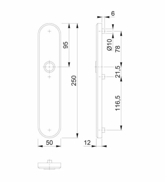 Buitenschild Blind Hoppe SKG3 - Afbeelding 2