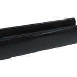 Binnen buitenbrievenbus Zwart