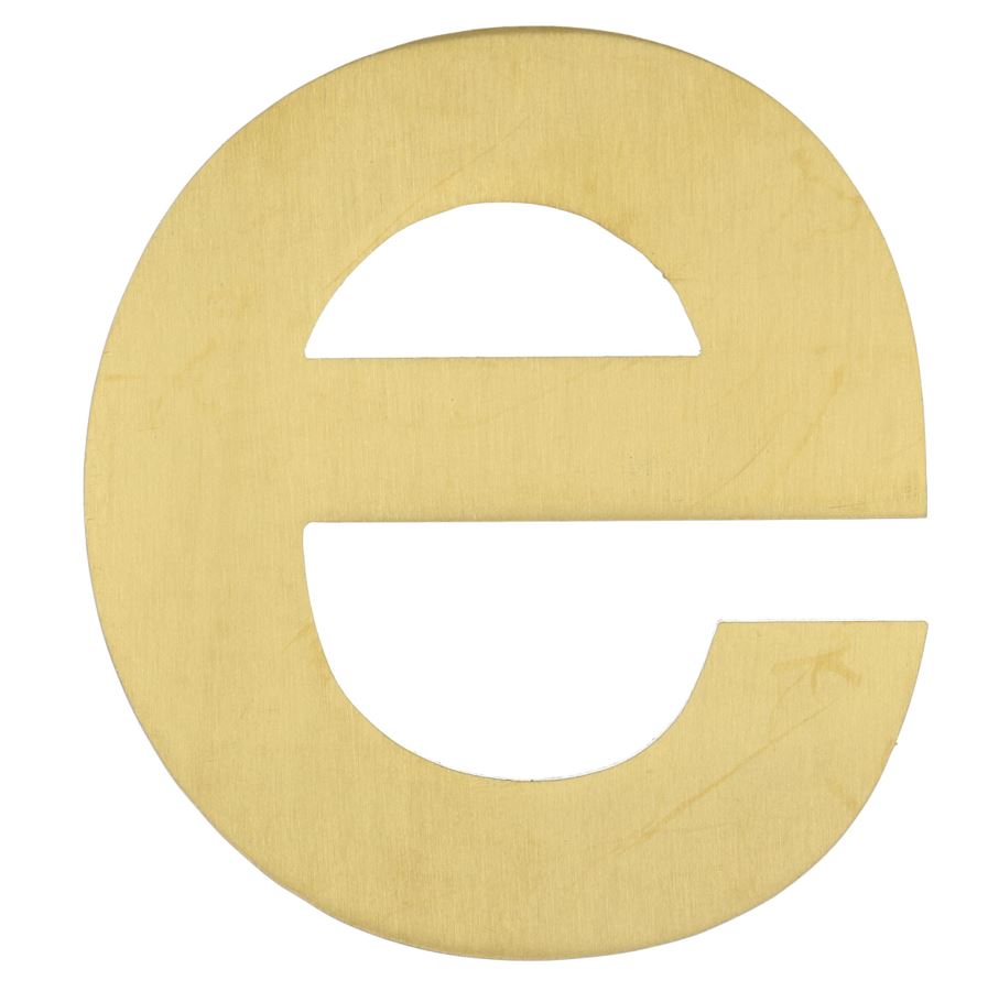 BASICS Huisnummer LBHN100-E PVD Mat Goud