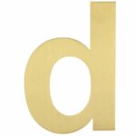 BASICS Huisnummer LBHN100-D PVD Mat Goud