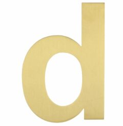 BASICS Huisnummer LBHN100-D PVD Mat Goud