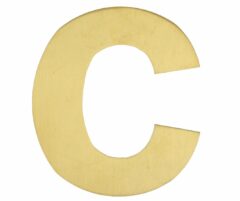 BASICS Huisnummer LBHN100-C PVD Mat Goud