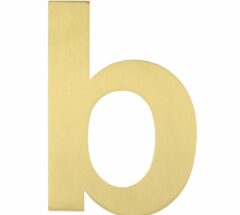 BASICS Huisnummer LBHN100-B PVD Mat Goud
