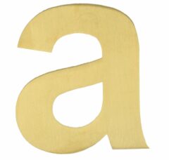 BASICS Huisnummer LBHN100-A PVD Mat Goud