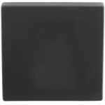 Blind Plaatje BOBBY LSQB50 PVD Mat Zwart