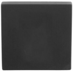 Blind Plaatje BOBBY LSQB50 PVD Mat Zwart