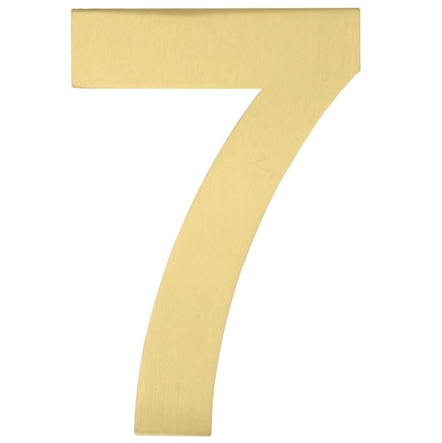 BASICS Huisnummer LBHN100-7 PVD Mat Goud