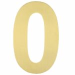 BASICS Huisnummer LBHN100-0 PVD Mat Goud