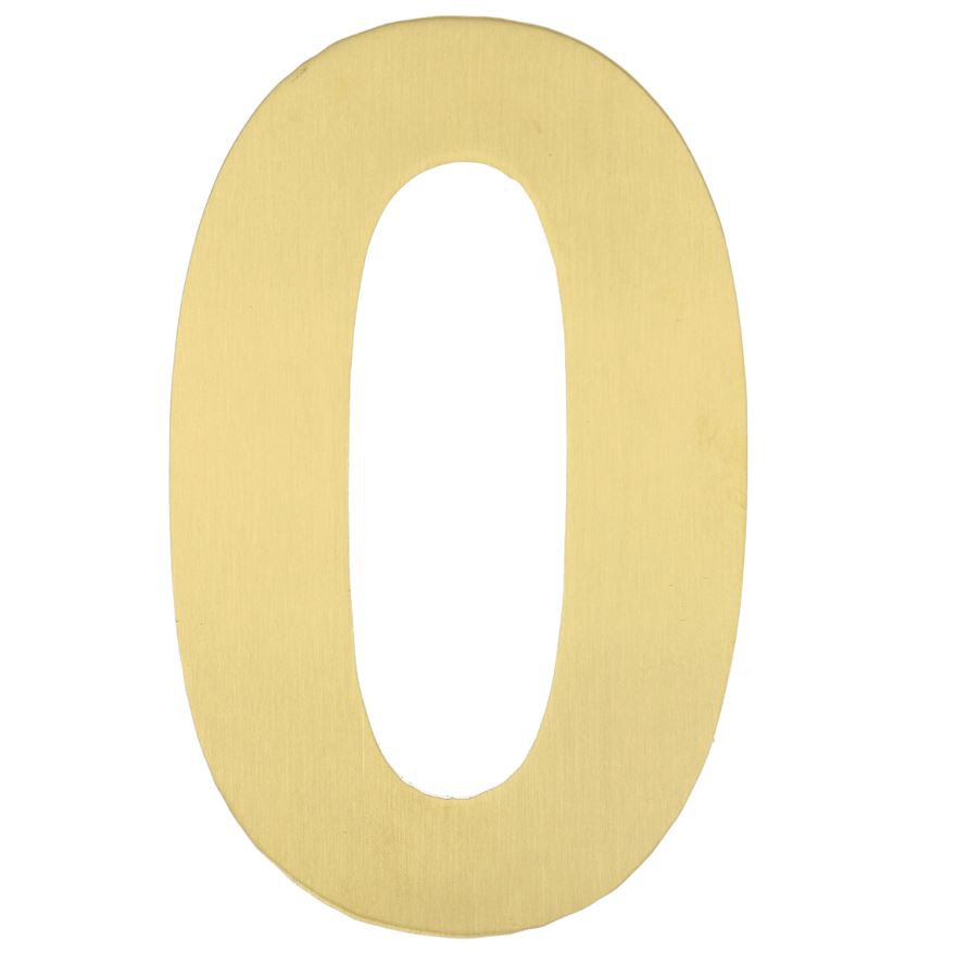 BASICS Huisnummer LBHN100-0 PVD Mat Goud