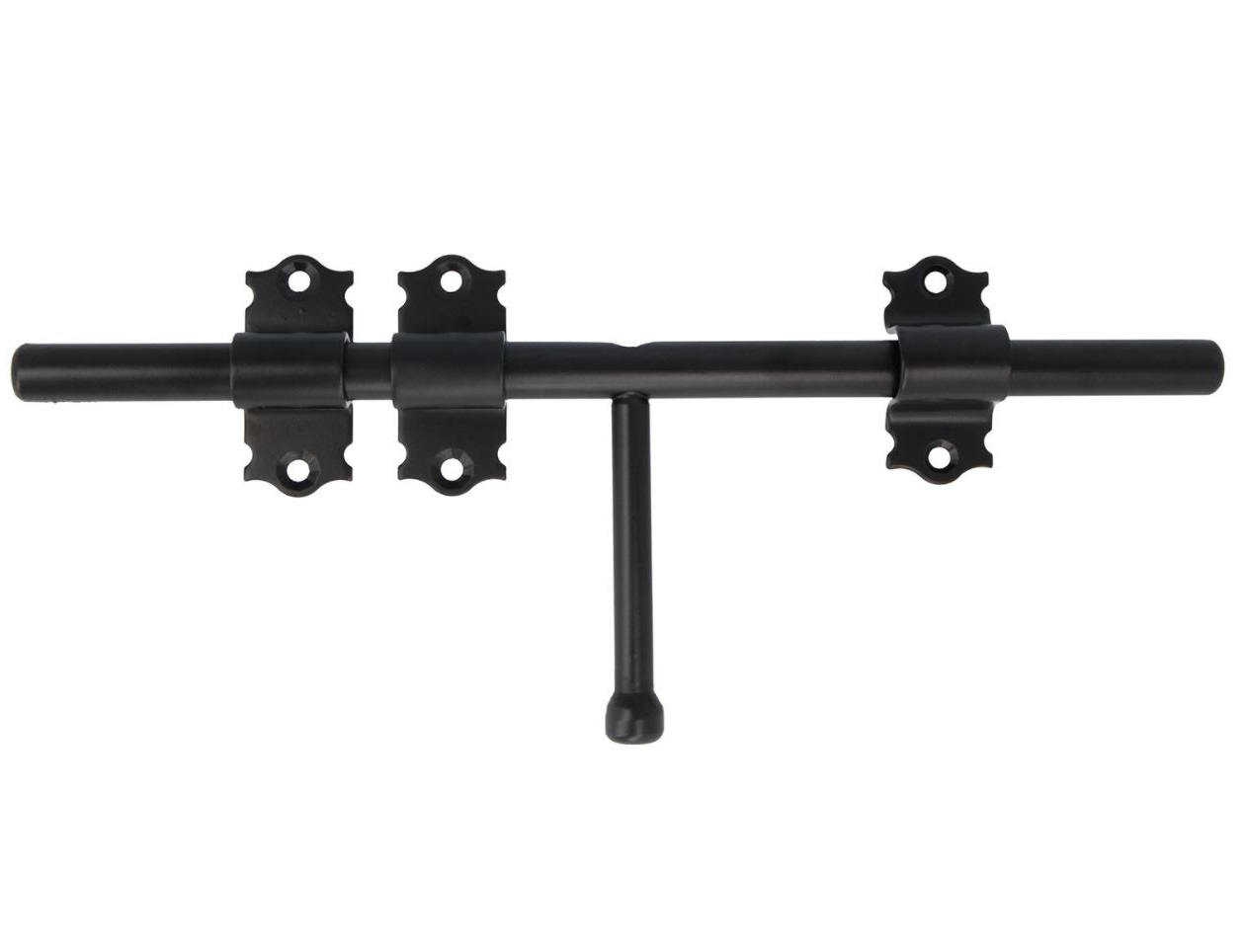 AMIG Deurgrendel mat zwart 300 x Ø15 mm