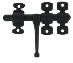 AMIG Deurgrendel mat zwart 120 x Ø12 mm