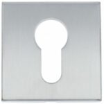 Cilinderplaatje BASIC BSQY53 mat RVS