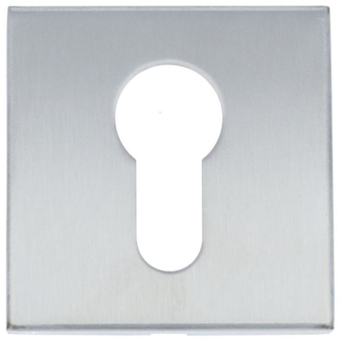 Cilinderplaatje BASIC BSQY53 mat RVS