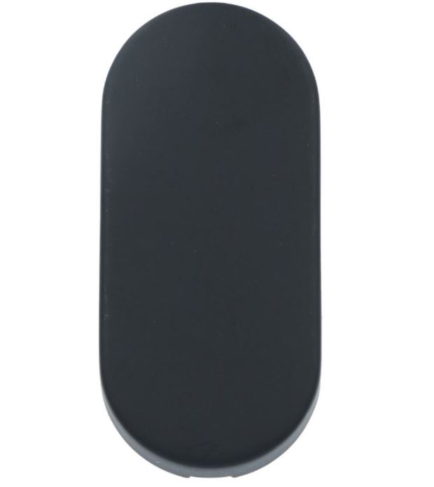 Blind Plaatje Ovaal BASIC LBB32 PVD Gunmetal