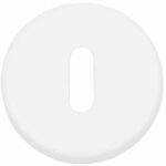 Sleutelplaatje BASIC LBN50 6 mm Mat Wit