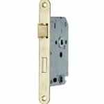 Badkamer/toilet slot Mi Satori met Messing Antiek Voorplaat