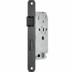 Badkamer/toilet slot Mi Satori met Mat Zwarte Voorplaat