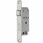 Badkamer/toilet slot Mi Satori met Mat Nikkel Ongelakte Voorplaat