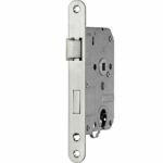 Cilinder Dag/Nacht slot PC55 Mi Satori met Mat Nikkel Ongelakte Voorplaat