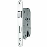 Cilinder Dag/Nacht slot PC55 Mi Satori met Glans Chroom Voorplaat