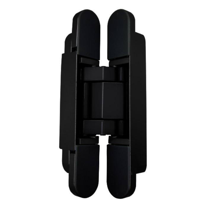 AXA verdekt scharnier 1910-3D zwart 80 kg