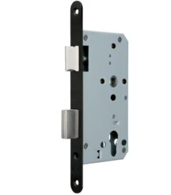 Cilinder Dag/Nacht slot KL3 brandwerend PC72 zwarte voorplaat