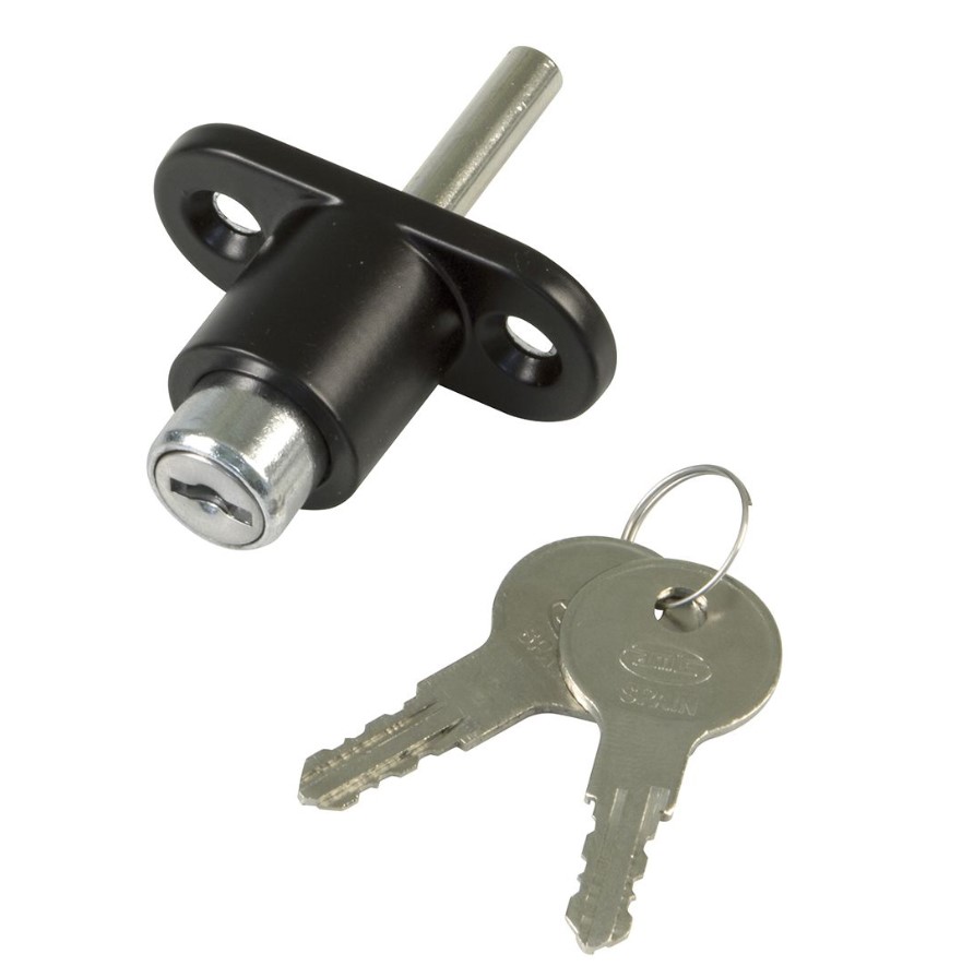 AMIG cilinder drukslot zwart