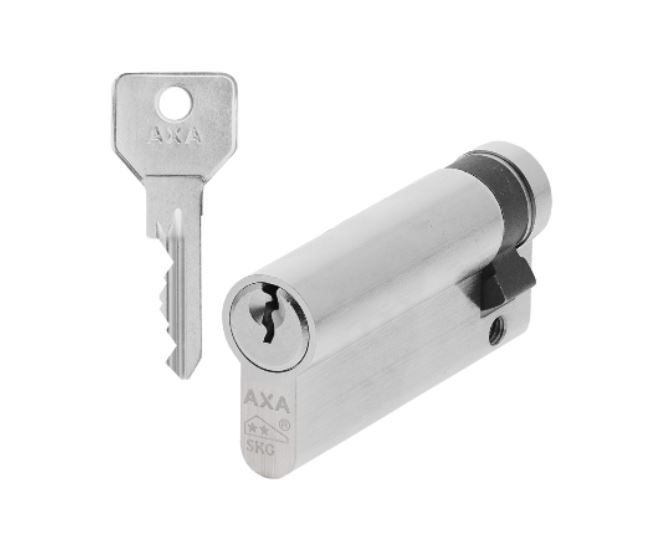 AXA Halve Veiligheidscilinder Security 60/10 SKG**