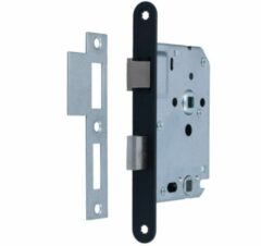 S2 vrij- en bezetslot BSW12WC met zwart gelakte voorplaat