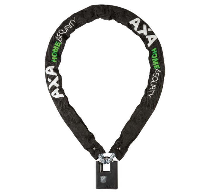 AXA universele ketting van gehard staal 105 cm met hangslot