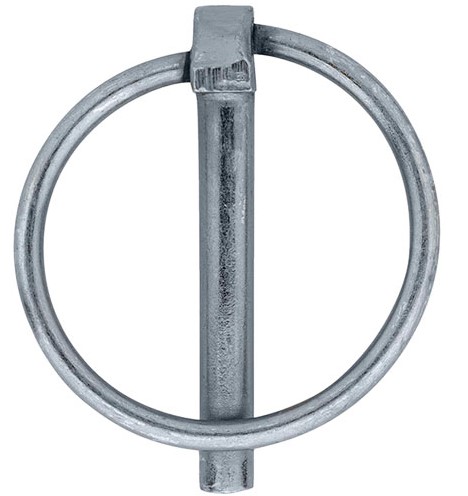 Borgpen 9 mm verzinkt