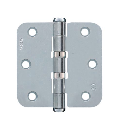 AXA Kogellagerscharnier 76x76 Verzinkt Ronde Hoeken promopack 10+2 gratis