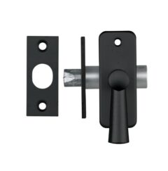 AXA insteekgrendel met sluitplaat aluminium F8 zwart 25 mm