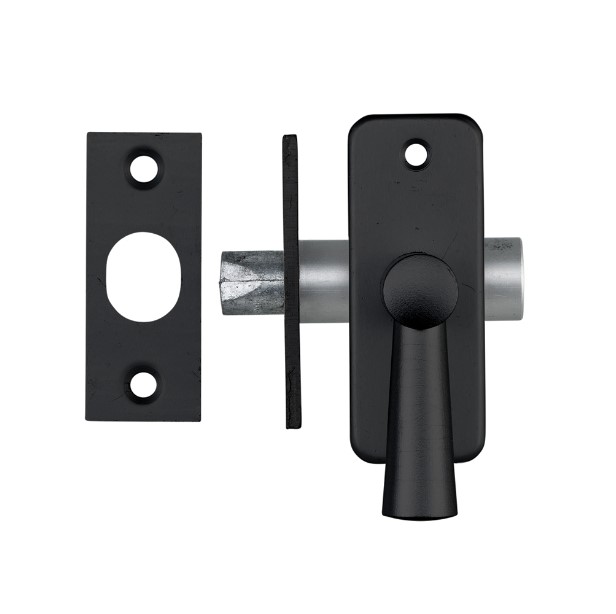 AXA insteekgrendel met sluitplaat aluminium F8 zwart 35 mm