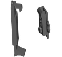 Automatische luikvasthouder voor aan de muur