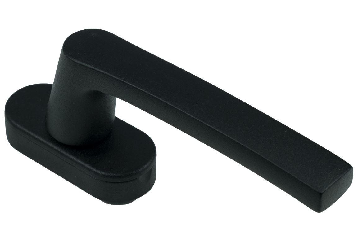 AMI Draaikiepgarnituur type 810 aluminium zwart