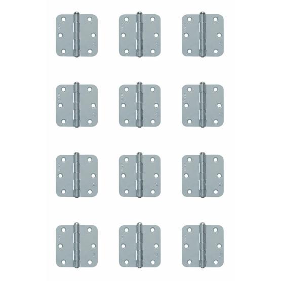 AXA scharnier 76x76x2 met afgeronde hoeken 1105 promopack 10+2 gratis