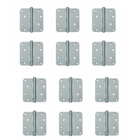 AXA scharnier 89x89x2 met afgeronde hoeken 1105 promopack 10+2 gratis