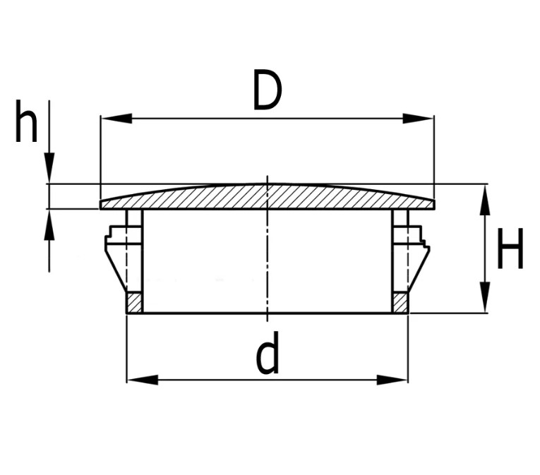 10 Afdekkapjes voor deurkozijnen 9,5 X 11,9 wit