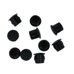 10 Afdekkapjes voor deurkozijnen 9,5 X 11,9 zwart