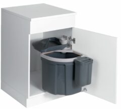 Afvalemmer Euroflexx 40 Liter Grijs