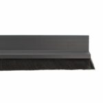 AMIG tochtstrip opbouw 1000 mm PVC Zwart