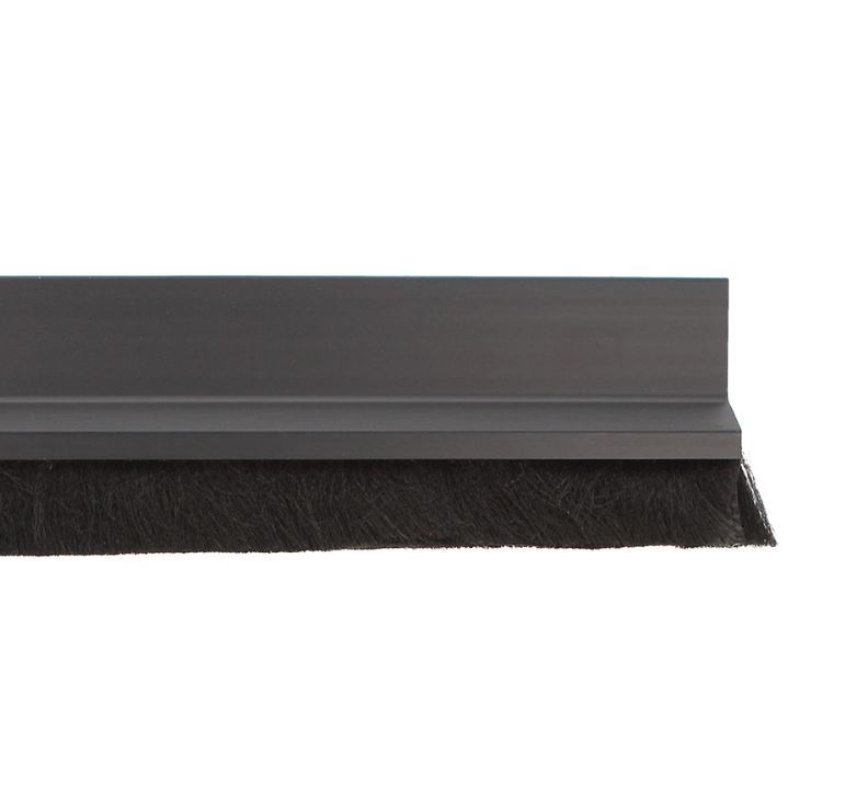 AMIG tochtstrip opbouw 1000 mm PVC Zwart