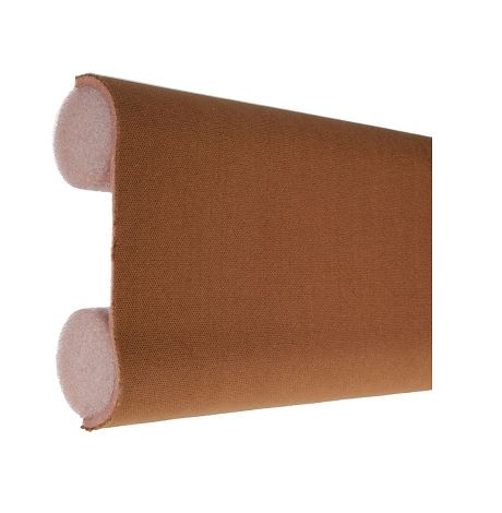 AMIG tochtstrip Ø30x1000 mm Polyethyleen Bruin