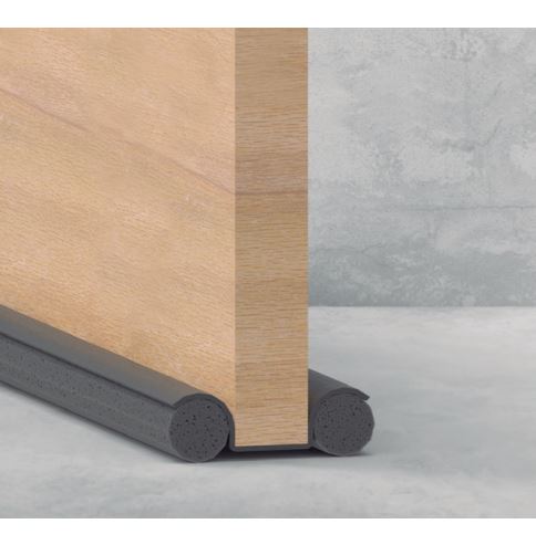 AMIG tochtstrip Ø30x1000 mm Polyethyleen Grijs